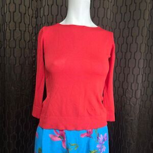 Clueless Women's Red and Orange Shirt